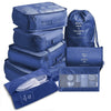 8-Piece Travel Packing Cube Set – Luggage Organizer for Clothes & Shoes