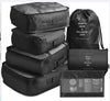 8-Piece Travel Packing Cube Set – Luggage Organizer for Clothes & Shoes