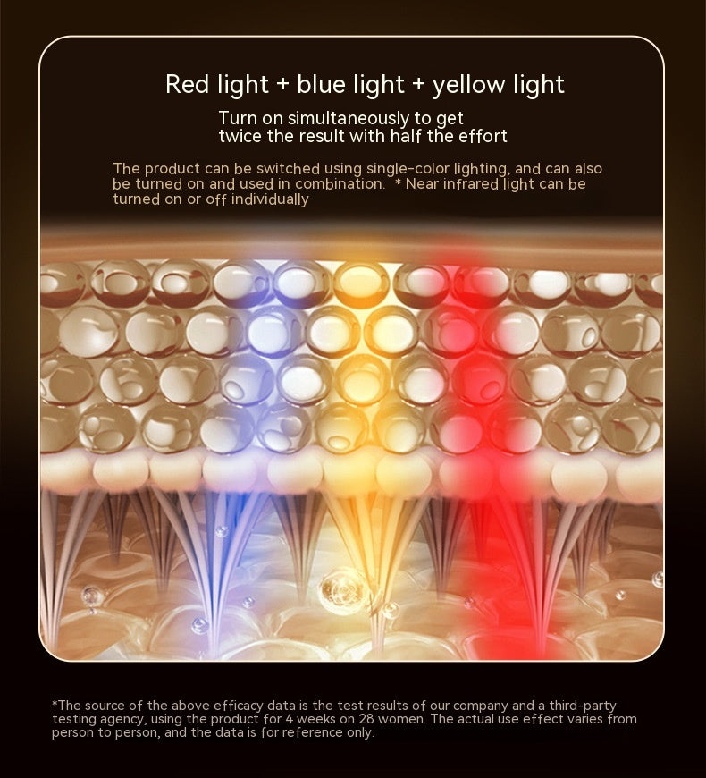 New Infrared Phototherapy Beauty Apparatus Face Led Color Light Skin Rejuvenation Beauty Mask