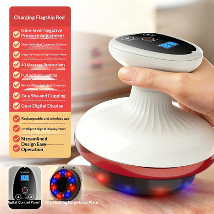 Electric Gua Sha Board Beauty Massager Cupping Device