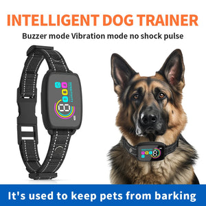 Smart Anti-Bark Dog Collar – Rechargeable Bark Stopper