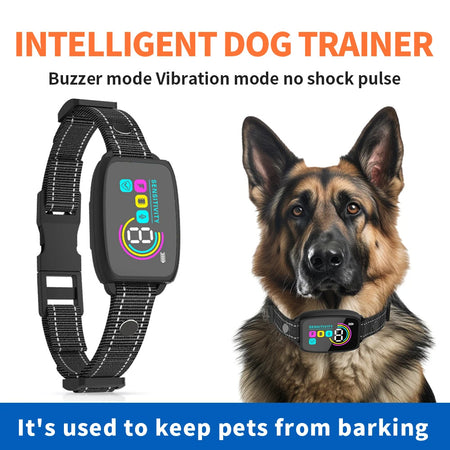 Smart Anti-Bark Dog Collar – Rechargeable Bark Stopper