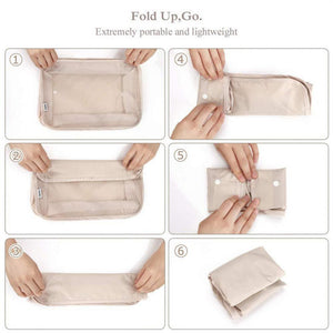 8-Piece Travel Packing Cube Set – Luggage Organizer for Clothes & Shoes