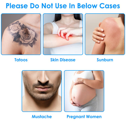 3 In 1 Ice Cooling Laser Hair Removal Painless Permanent At-Home IPL Hair Removal
