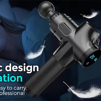 Fitness Massage Gun Muscle-relaxing Tool 8 Head Household Electric Massager
