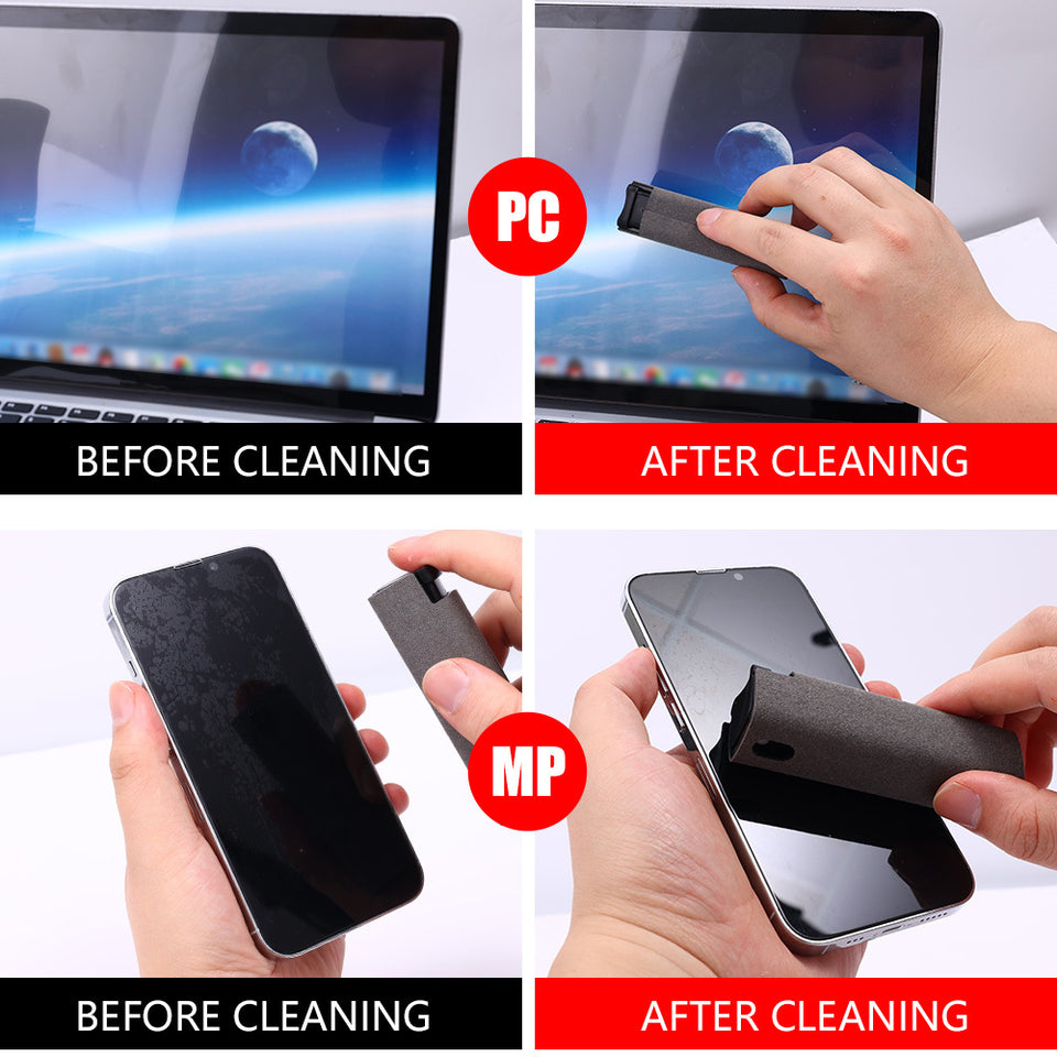 Mobile & Computer Screen Cleaner – Portable All-in-One Set
