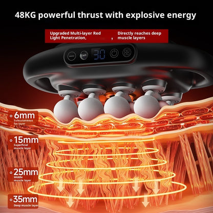 Muscle Relaxation Massager Multi-head Massage Gun