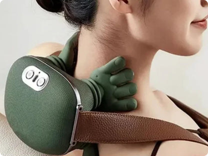 Electric Neck And Shoulder Muscle Massager Wireless Shoulder And Back Kneading Massage