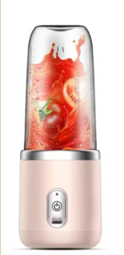 6-blade Portable Blender Mini Juicer Cup Extractor Smoothie USB Charging Fruit Squeezer Blender