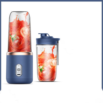 6-blade Portable Blender Mini Juicer Cup Extractor Smoothie USB Charging Fruit Squeezer Blender