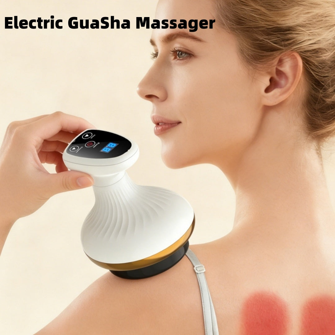 Electric Gua Sha Board Beauty Massager Cupping Device