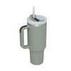 40oz Insulated Tumbler with Handle & Straw – Travel, Gym, Office Gift