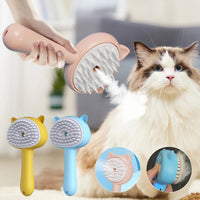 Multifunctional Cat Grooming Brush – Rechargeable with Mist