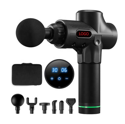 Fitness Massage Gun Muscle-relaxing Tool 8 Head Household Electric Massager