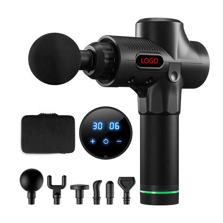 Fitness Massage Gun Muscle-relaxing Tool 8 Head Household Electric Massager